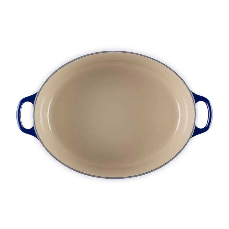 Le Creuset Classic Cast Iron Oval Casserole 31cm Indigo (14850030928250)