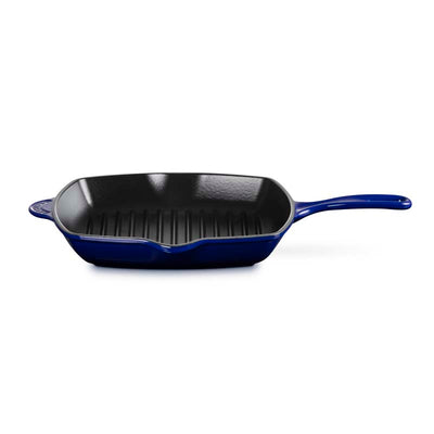 Le Creuset Signature Cast Iron Square Grillit 26cm Indigo (14806571647354)