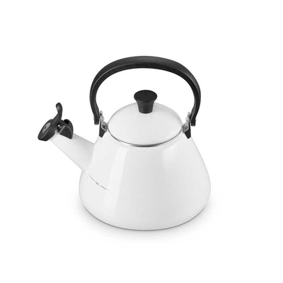 Le Creuset Kone Kettle with Fixed Whistle 1.6L White (7311017967674)