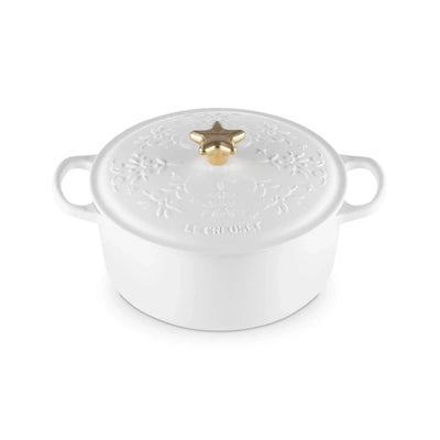 Le Creuset Cast Iron Noel Round Casserole 24cm (7311019343930)