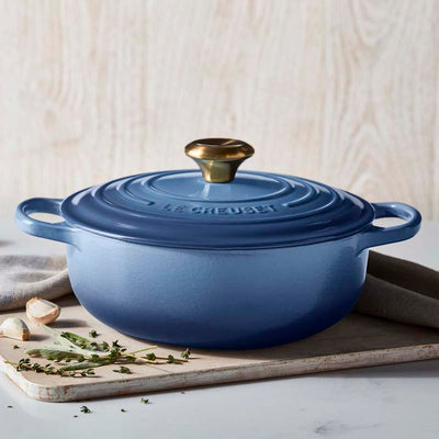 Le Creuset Signature Cast Iron Shallow Casserole Sauteuse 24cm (2383008923706)