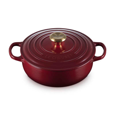 Le Creuset Signature Cast Iron Shallow Casserole Sauteuse 24cm (2383008923706)