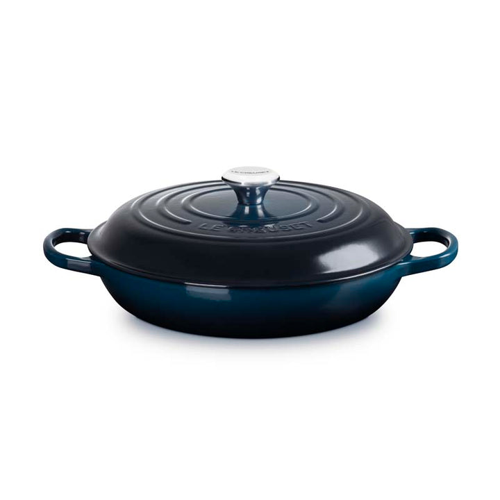Le Creuset Signature Cast Iron Shallow Casserole (2458365657146)