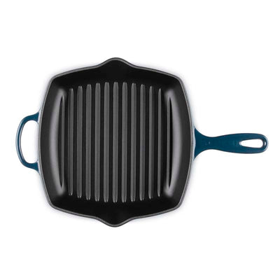 Le Creuset Signature Cast Iron Square Grillit 26cm Nuit (15217475191162)