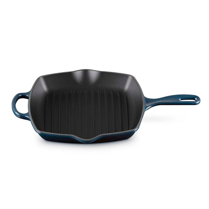 Le Creuset Signature Cast Iron Square Grillit 26cm Nuit (15217475191162)