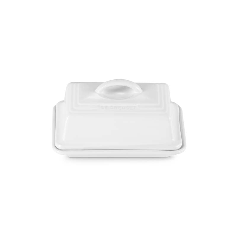 Le Creuset Stoneware Butter Dish White (7311018164282)