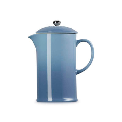 Le Creuset Stoneware Cafetiere with Metal Press 1L Chambray Alt2 (7177294381114)