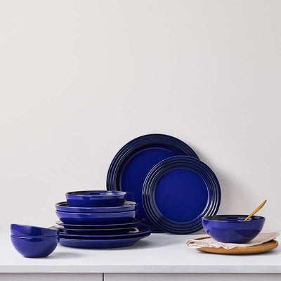 Le Creuset Stoneware Cereal Bowl 16cm Indigo (14806631743866)