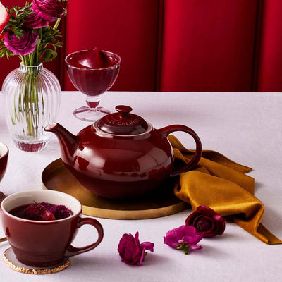 Le Creuset Stoneware Classic Teapot 1.3L Rhone (7174408306746)