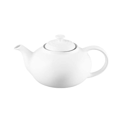 Le Creuset Stoneware Classic Teapot 1.3L White (7311018197050)