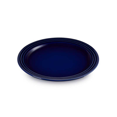 Le Creuset Stoneware Dinner Plate 27cm Indigo (14806575481210)