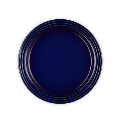 Le Creuset Stoneware Dinner Plate 27cm Indigo (14806575481210)