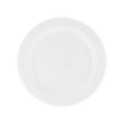 Le Creuset Stoneware Dinner Plate 27cm White (2383015870522)