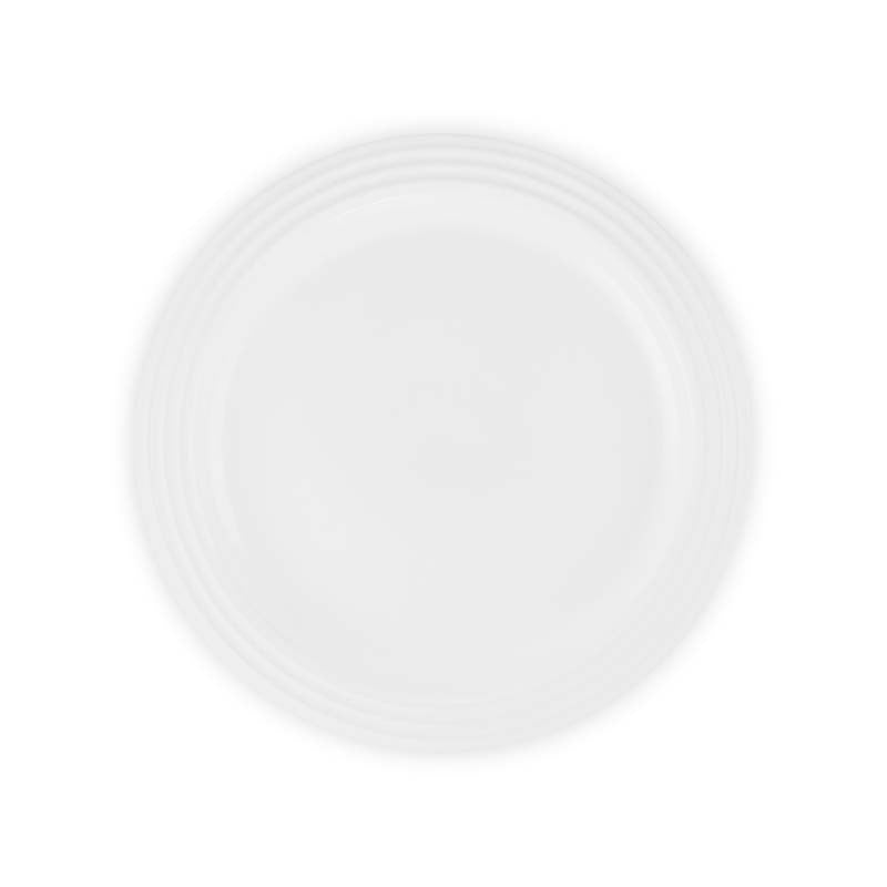 Le Creuset Stoneware Dinner Plate 27cm White (2383015870522)