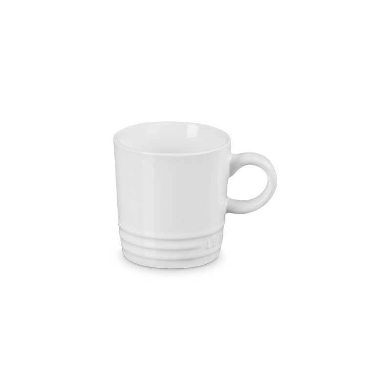 Le Creuset Stoneware Espresso Mug Nectar White (7311018459194)