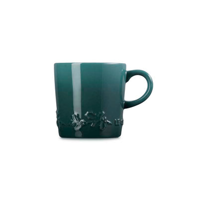 Le Creuset Stoneware Holly Cappuccino Mug 200ml (14806662054266)