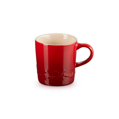 Le Creuset Stoneware Holly Cappuccino Mug 200ml (14806662054266)