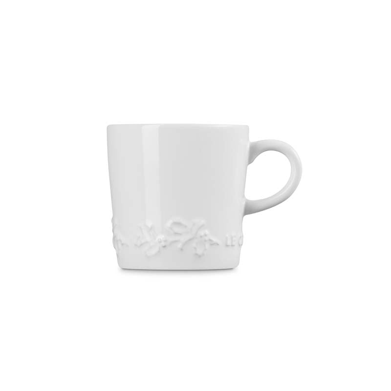 Le Creuset Stoneware Holly Cappuccino Mug 200ml (14806662054266)