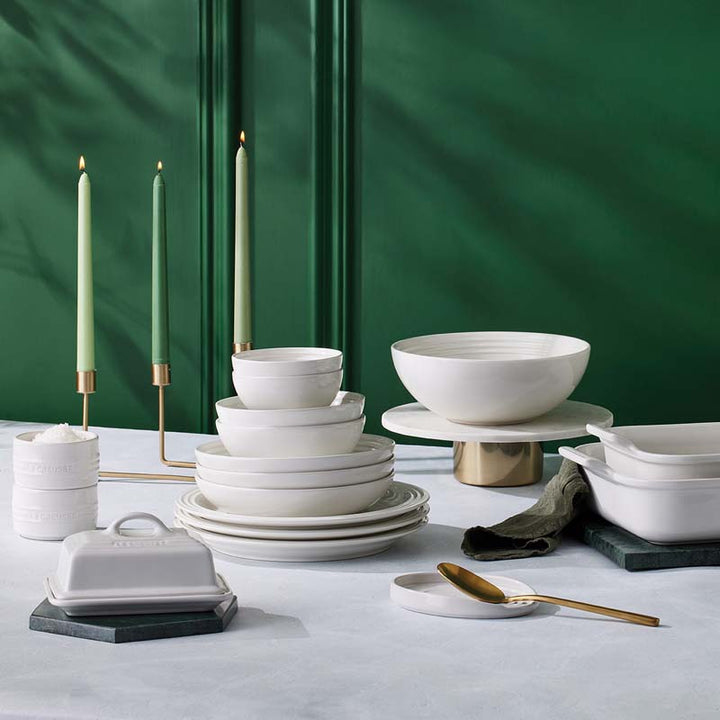 Le Creuset Stoneware Pasta Bowl 22cm White – Art of Living Cookshop