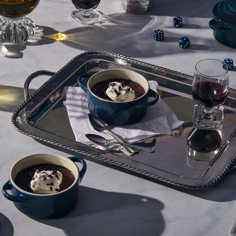 Le Creuset Stoneware Petite Round Casserole Nuit (15217453531514)