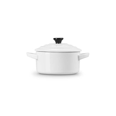 Le Creuset Stoneware Petite Round Casserole White (7311018262586)