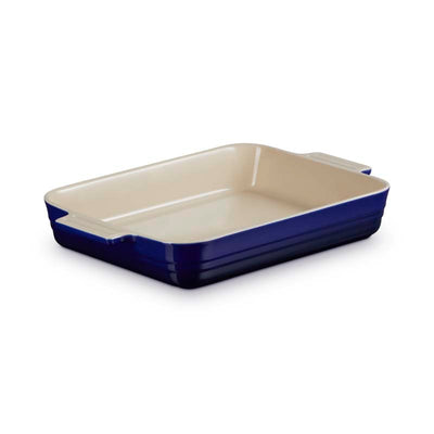 Le Creuset Stoneware Classic Rectangular Dish 32cm Indigo (14806591406458)