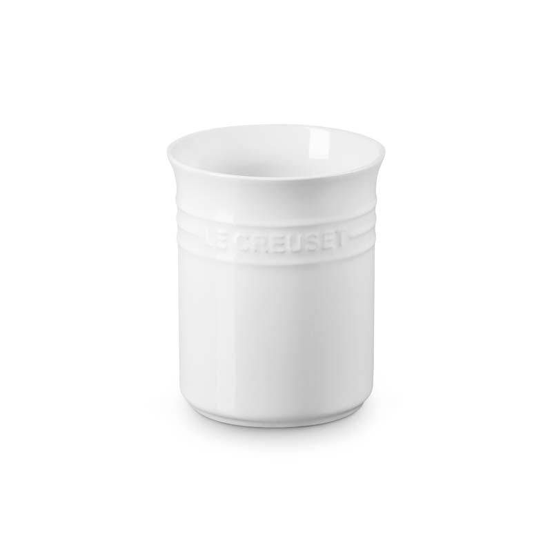 Le Creuset Stoneware Small Utensil Jar White (7311018000442)