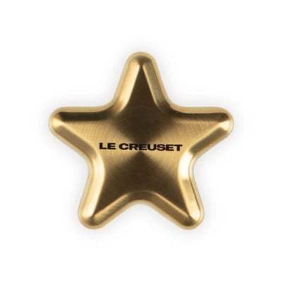 Le Creuset Stoneware Star Knob 6cm Gold (7135056035898)