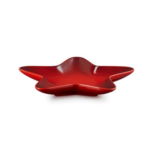 Le Creuset Stoneware Star Plate 20cm Cerise (7135056068666)