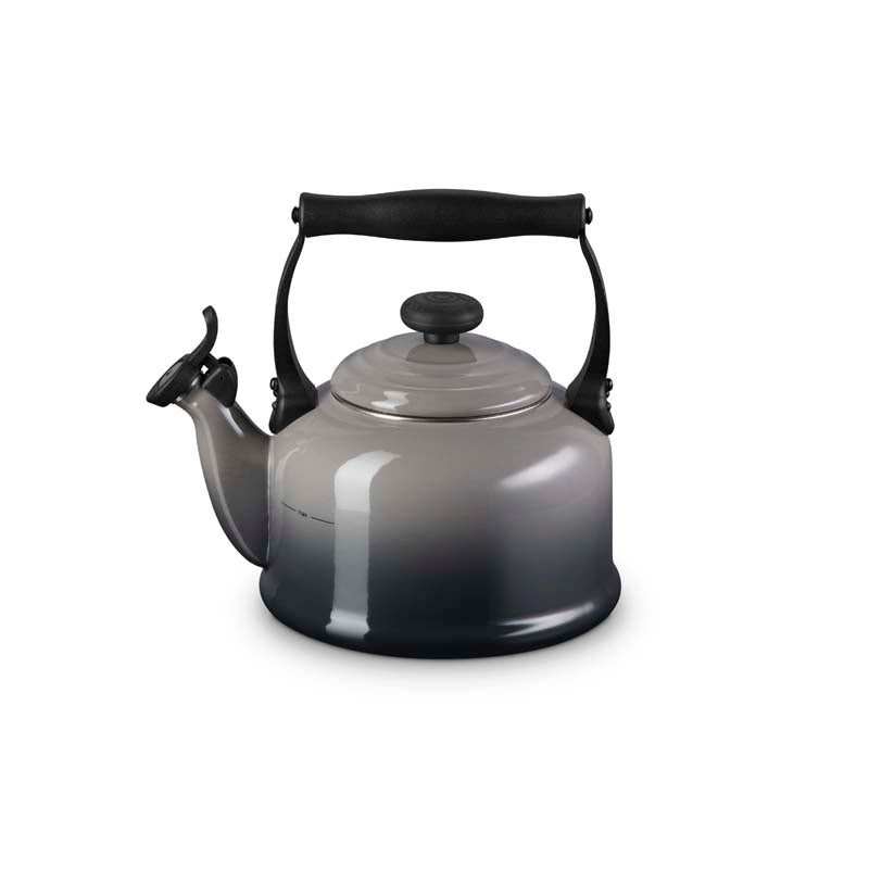 Le Creuset Traditional Kettle with Fixed Whistle 2.1L Flint (7085530611770)
