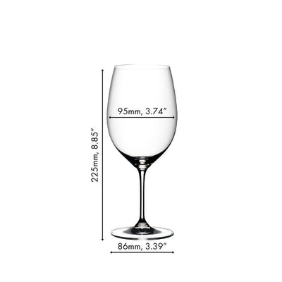 Riedel Vinum Bordeaux Glasses (Set of 4) - Value Pack (7634482823390) (6792412364858)