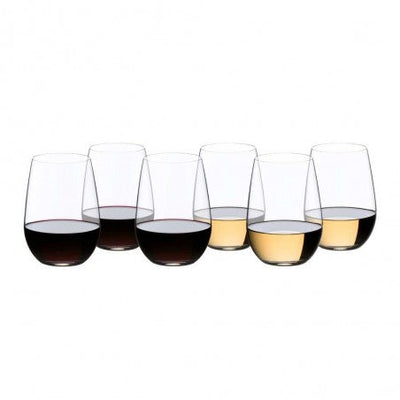 Riedel O Wine Tumbler Sauvignon Blanc / Riesling / Zinfandel Glasses (Set of 6) (6141974937786) (7278321795130)