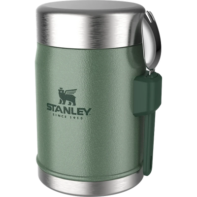 Stanley Food Jar + Spork 0.4L Green (253472) (7312222715962)