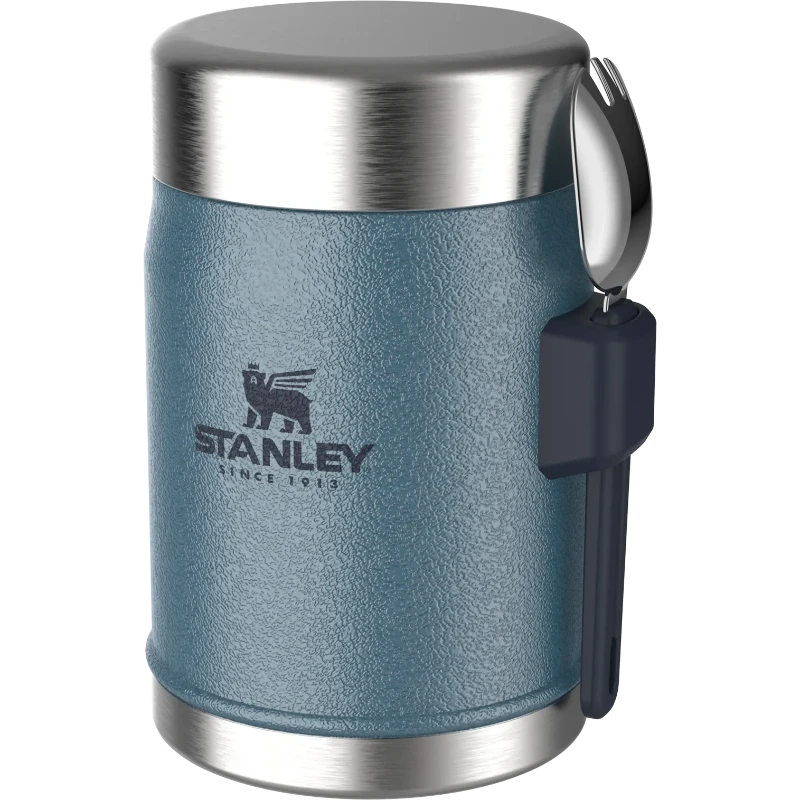 Stanley Food Jar + Spork 0.4L Lake (253475) (7312222748730)