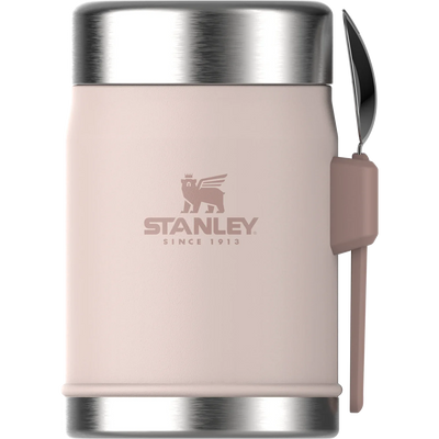 Stanley Food Jar + Spork 0.4L Rose Quartz (253478) (7312222814266)