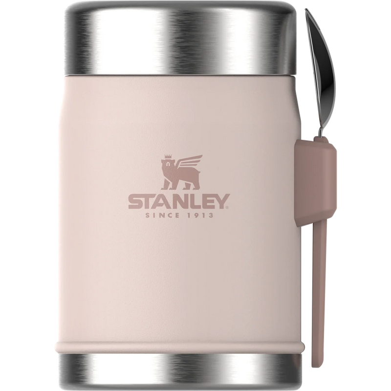 Stanley Food Jar + Spork 0.4L Rose Quartz (253478) (7312222814266)