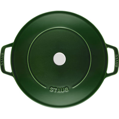 Staub Cast Iron Saute Pan Chistera 24cm Basil Green (361309) (7311024095290) (7311024062522)