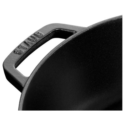 Staub Cast Iron Saute Pan Chistera 24cm Black (361307) (7311024160826) (7311024062522)