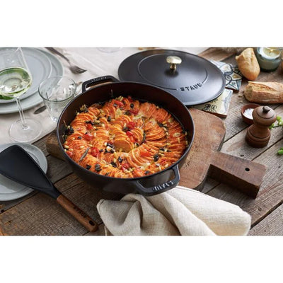 Staub Cast Iron Saute Pan Chistera 24cm Black (361307) (7311024160826) (7311024062522)