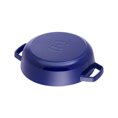 Staub Cast Iron Saute Pan Chistera 24cm Dark Blue (361308) (7311024128058) (7311024062522)