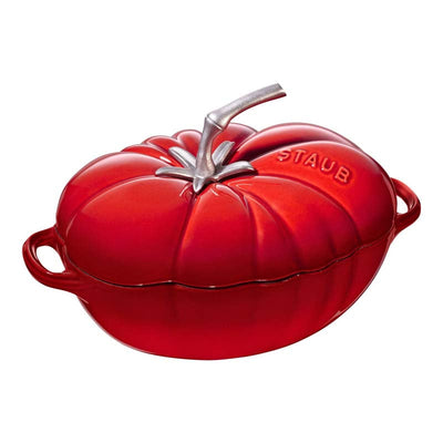 Staub Cast Iron Tomato Cocotte 25cm Cherry (342334) (7311024226362)