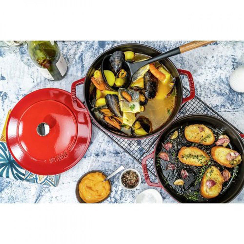 Staub Stackable 2 Piece Cast Iron Pot Set – Art of Living Cookshop