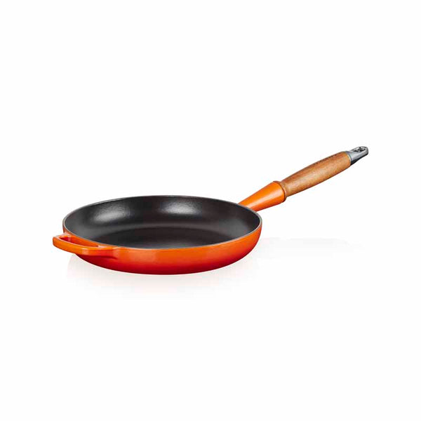 Le Creuset Signature Cast Iron Frying Pan with Wooden Handle (6763354521658)