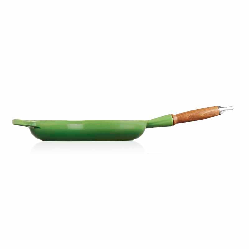 Le Creuset Le Creuset Fry Pan Wood Handle 28cm Bamboo Green (6732653002810)