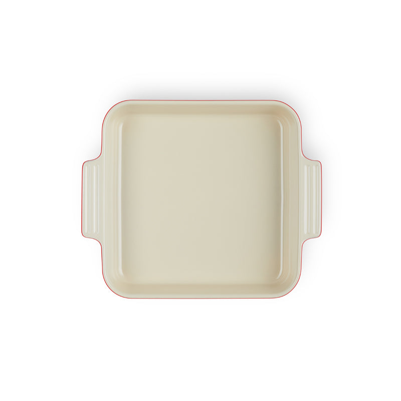 Le Creuset Stoneware 23cm Classic Square Dish Cerise (6548384743482)