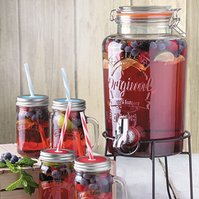 Kilner Clip Top Drinks Dispenser 8L (6860666830906)