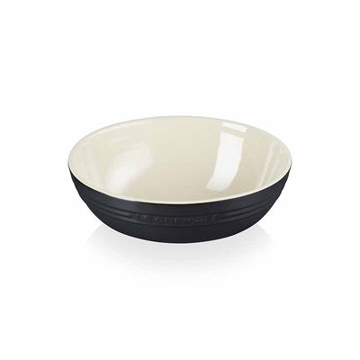 Le Creuset Pasta Bowl Oval 29cm Satin Black (6763353866298)
