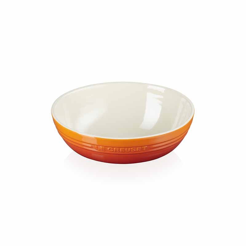 Le Creuset Pasta Bowl Oval 29cm Volcanic (6763353833530)