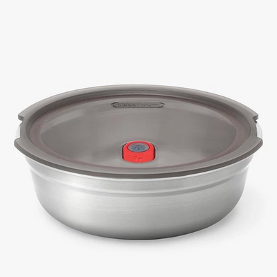 Black & Blum Round Microwaveable Multifunction Food Bowl Stainless Steel Small (7027974111290)