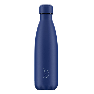 Chilly's Bottle Matte All Blue 500ml (6858154246202)